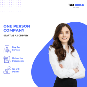 One Person Company Registration